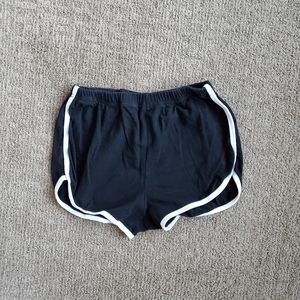 Black cheer shorts